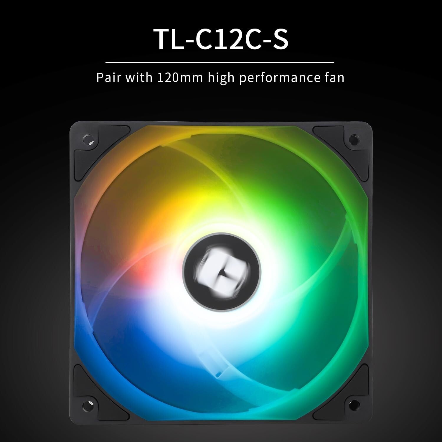 Quiet Peerless ARGB CPU Air Cooler for Powerful Systems - 6 Heat Pipes Included