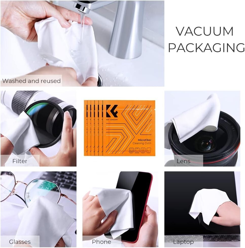 Camera Care Essentials: Complete Lens Cleaning Kit with Sensor Swabs & Gloves