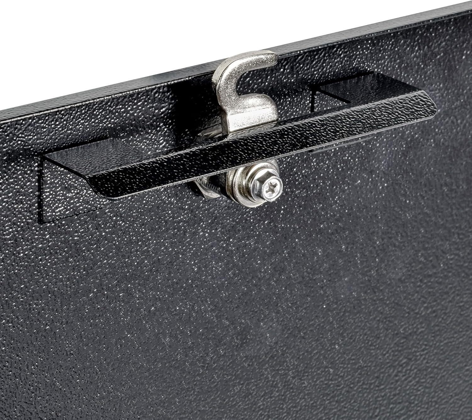 High Security Wall-Mounted Mailbox - Durable Steel Locking Drop Box for Offices