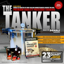 Load image into Gallery viewer, Premium 23 Quart Stainless Steel Pressure Cooker with Induction Base - Denali