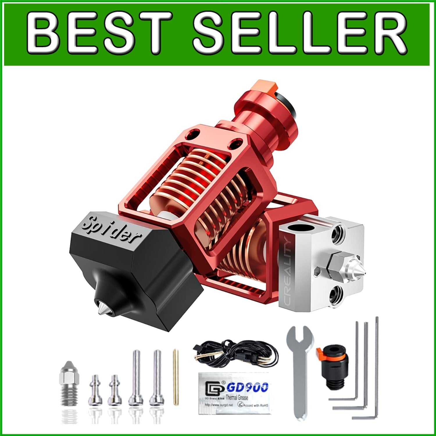 High-Temperature Creality Spider 3.0 Hotend Upgrade for Ender 3 Series Printers