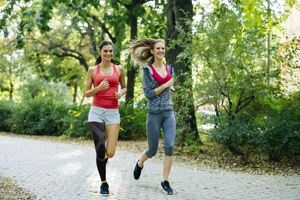 20-30mmHg Full Leg Compression Sleeves - Thigh to Ankle Support for Sports