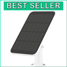 Load image into Gallery viewer, 3W Outdoor Solar Battery Charger for Wireless Security Cameras - IP65 Waterproof