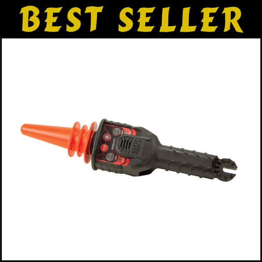 Robust Dual-Range Voltage Tester - Non-Contact, Water Resistant, Easy Readings