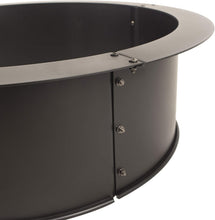 Load image into Gallery viewer, Versatile Alloy Steel Fire Ring - Perfect for Outdoor Fire Pits &amp; Gatherings