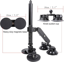 Load image into Gallery viewer, Heavy-Duty Insta360 Car Mount with 114cm Invisible Selfie Stick - 4-in-1 Design