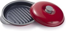 Load image into Gallery viewer, Quick &amp; Easy Microwave Grill Pan - Ideal for Crispy Cooking, Dishwasher Safe
