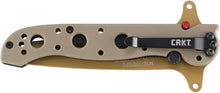 Load image into Gallery viewer, Lightweight Serrated Folding Knife with Desert Tan G10 Handle - Perfect for EDC
