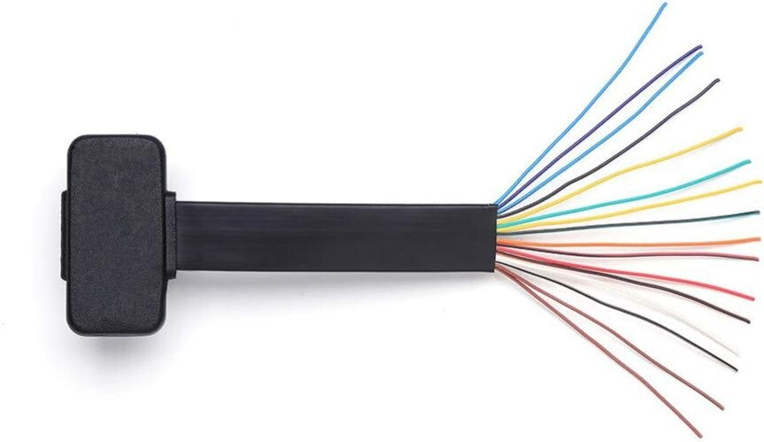 Flexible 16 Pin OBD2 Splitter Extension Cable - 1 Male, 2 Female, 10 Pack