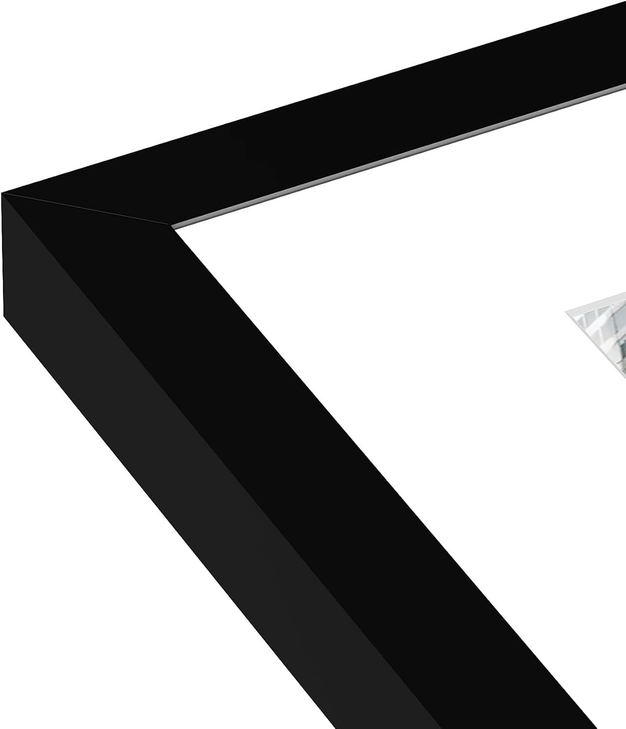 Quality 24x36 Poster Frame Set - 6 Black Frames with Easy Wall Mounting