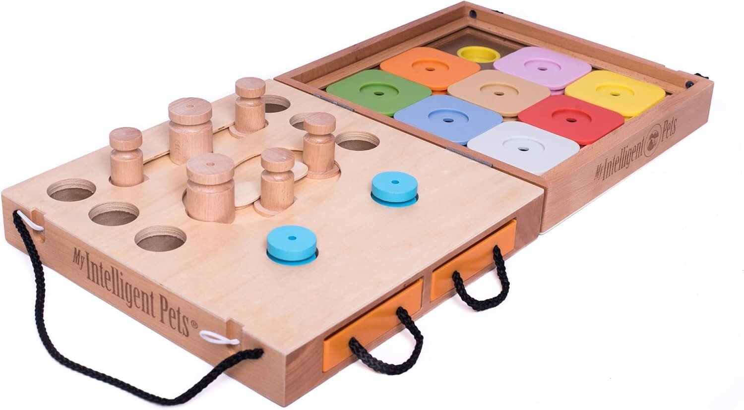 Durable Portable Dog Puzzle Toy & Slow Feeder - Enhance Play & Health Anywhere