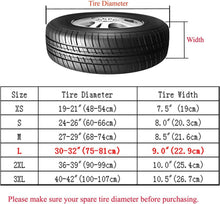 Load image into Gallery viewer, Heavy-Duty Tire Covers Set, Fits 30"-32" - Protectors for RVs, Trucks, Boats