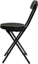 Load image into Gallery viewer, 12-Inch Padded Folding Stool with Metal Frame - Ideal for Indoor &amp; Outdoor