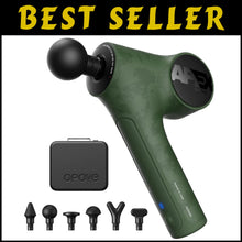 Load image into Gallery viewer, Ergonomic Apex Green Massage Gun: Relaxation &amp; Efficient Muscle Recovery Device