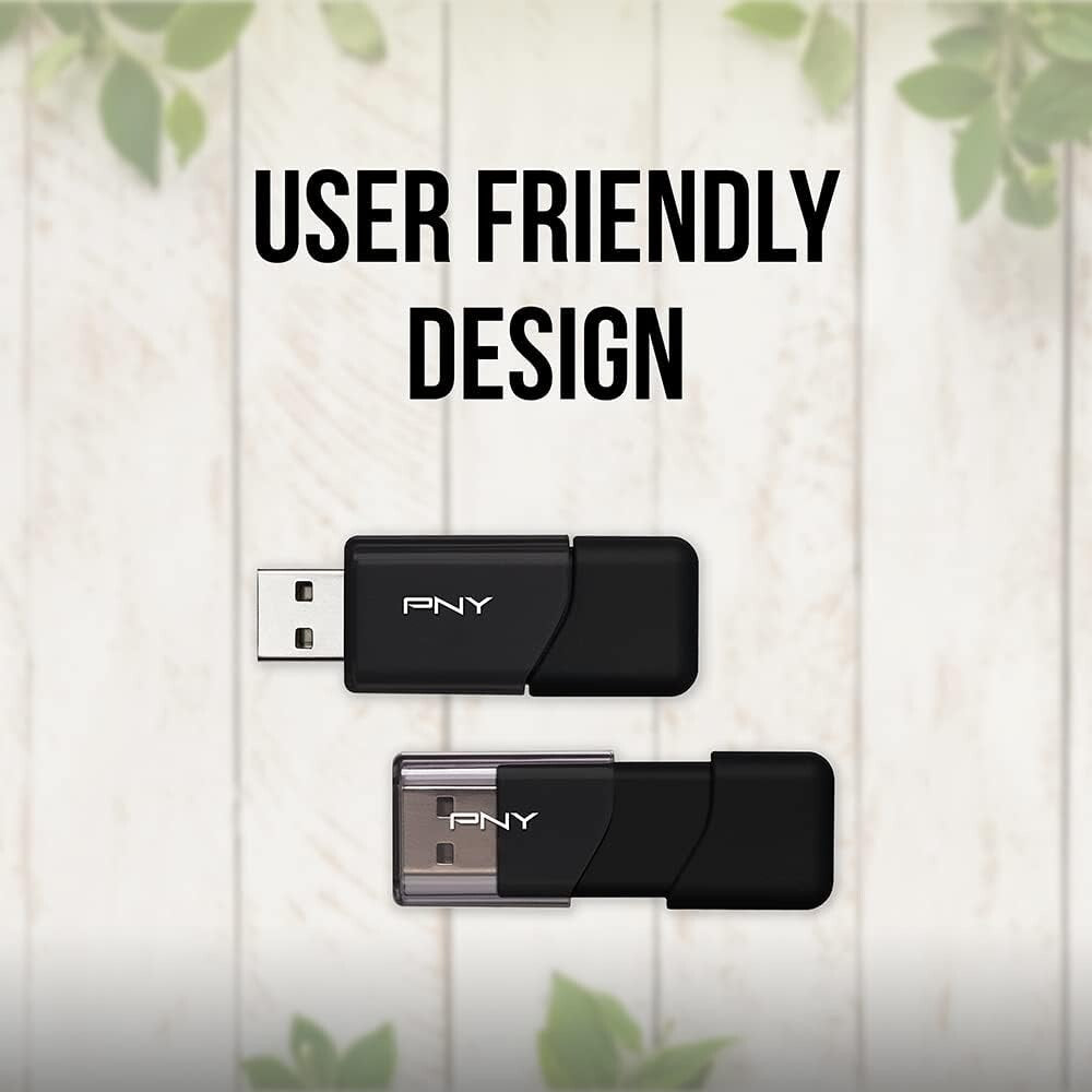 Bulk 10-Pack of 64GB USB 2.0 Drives - Durable with Sliding Collar Design