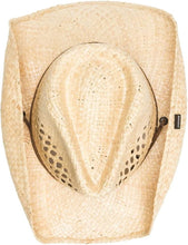 Load image into Gallery viewer, Summer Essential: Men's Straw Hat with 3 1/2 Inch Brim &amp; Cooling Ventilation