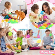 Load image into Gallery viewer, Flashing 2.17" Bouncy Balls - 100 Multicolor Rubber Party Favors for Events