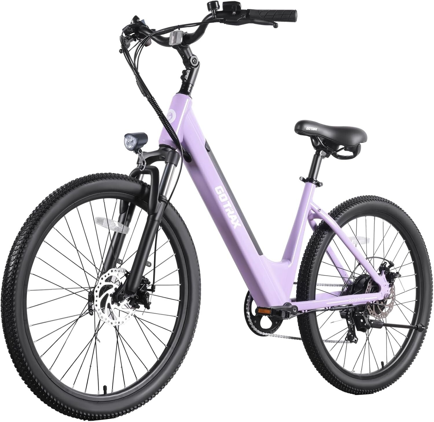 Electric City Bike with 5 Pedal-Assist Levels & 7-Speed for Urban Adventures