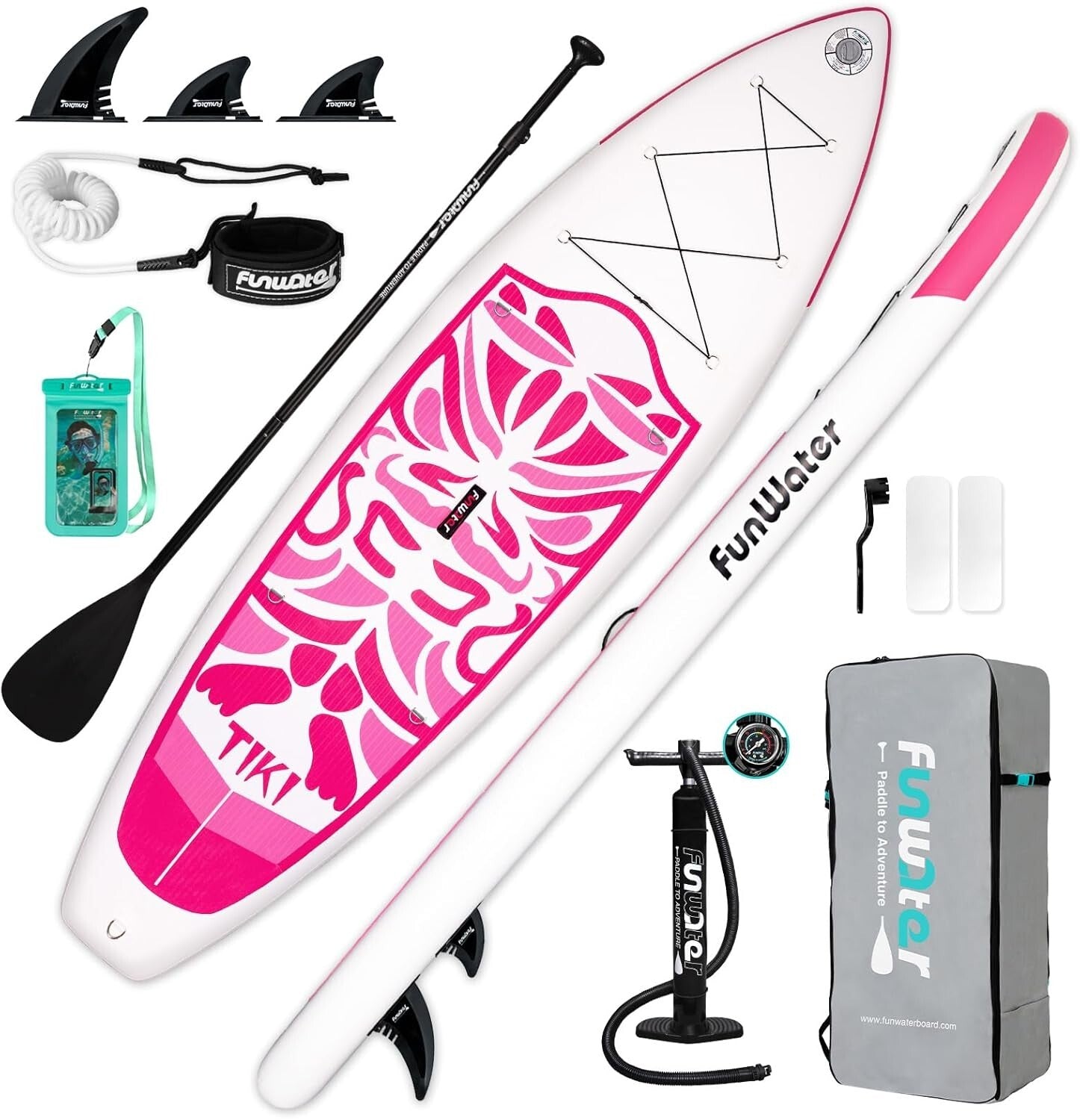 Premium Inflatable Stand Up Paddle Board - Complete Set with Backpack & Pump