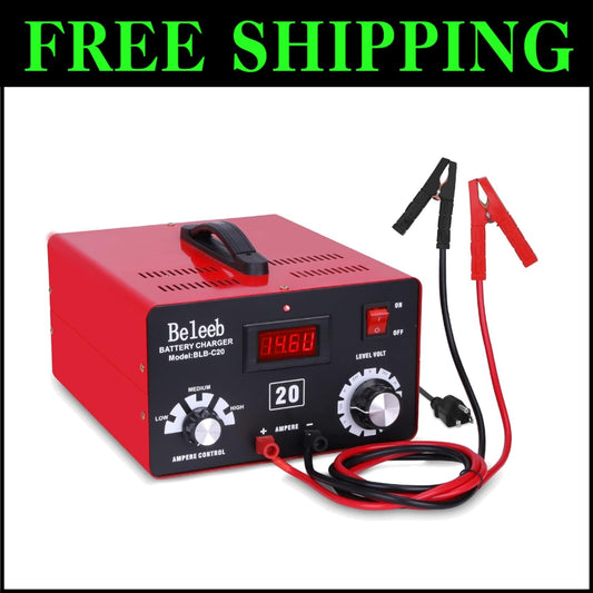 Effortless Battery Maintenance with C20 12V-48V Charger and Pulse Technology