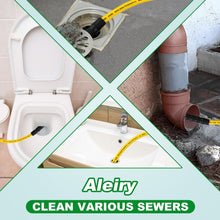 Load image into Gallery viewer, Ultimate High-Pressure Sewer Jetter Kit - 100FT Hose &amp; Accessories Included