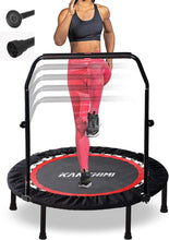 Load image into Gallery viewer, Folding Mini Fitness Trampoline with Non-Slip Handle - Ideal for Home Workouts