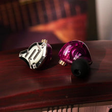 Load image into Gallery viewer, High-Fidelity 4BA+1DD Gaming Earbuds with Active Noise Cancellation - Purple