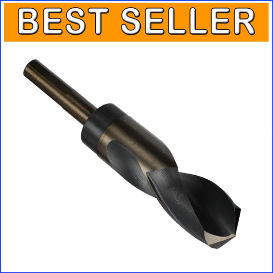 1-1/2" HSS Drill Bit with 1/2" Shank - Ideal for Stainless Steel Drilling
