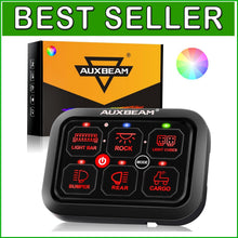 Load image into Gallery viewer, Customizable 6 Gang Waterproof Switch Panel with Solid State Relay Technology