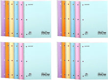 Load image into Gallery viewer, 24-Pack College Ruled Pastel Notebooks with Soft Cover &amp; Micro-Perforated Pages