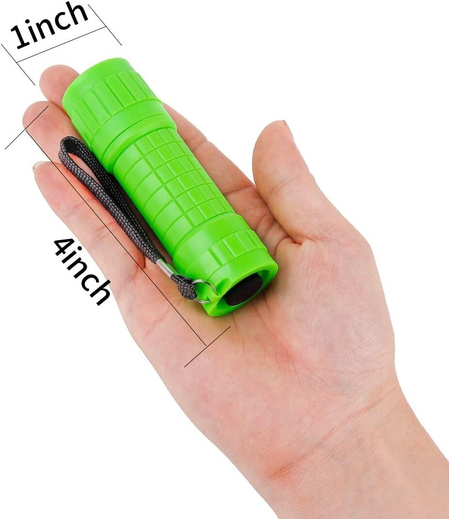 30-Pack Mini LED Flashlights with Batteries - Ideal for Home and Outdoor Use