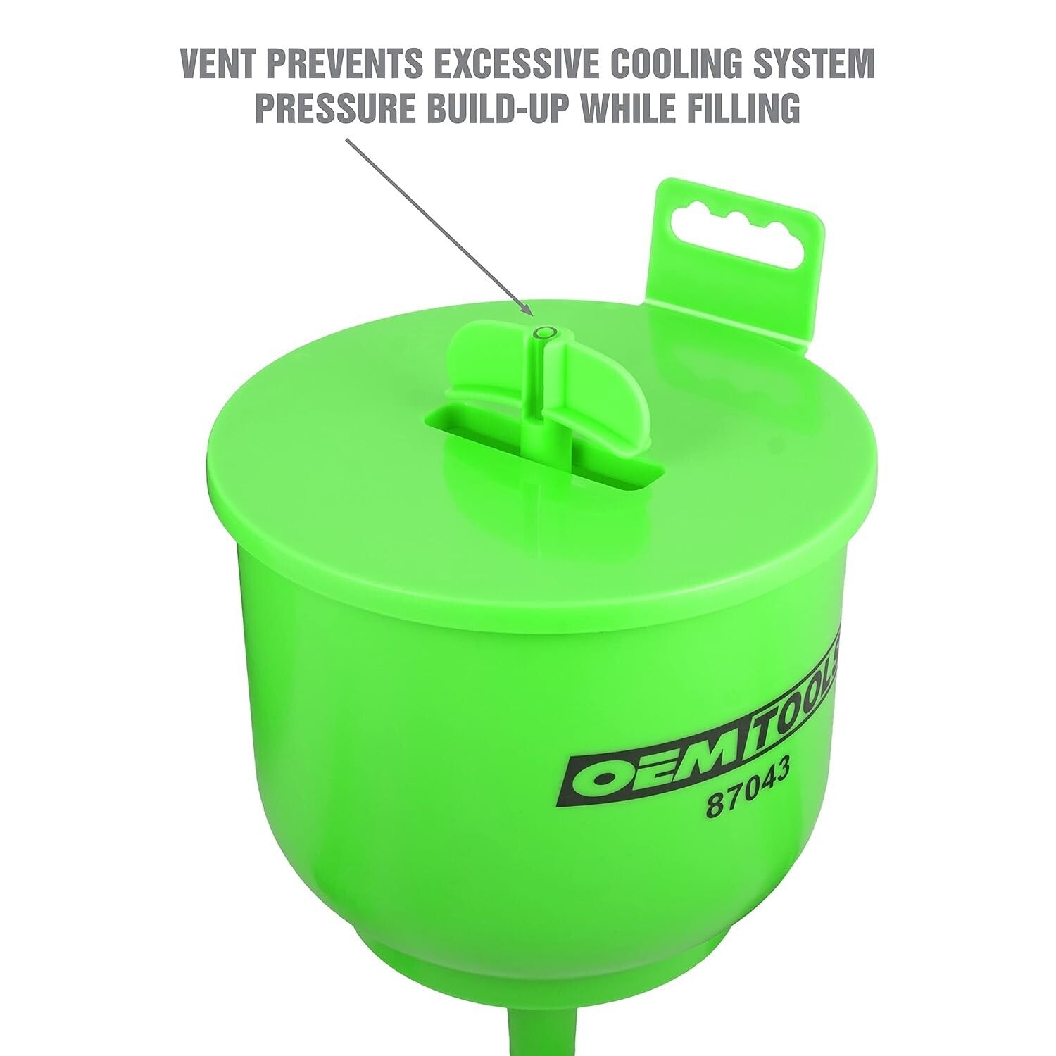 Easy-to-Use No-Spill Funnel Kit Includes 5 Adaptable Extensions for Mechanics