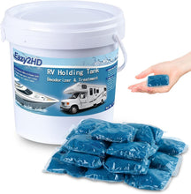 Load image into Gallery viewer, 50 Packs RV Black Tank Deodorizer - Biodegradable Treatment for Porta Potties