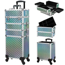Load image into Gallery viewer, Cosmetology Trolley with 360-Degree Swivel Wheels - Perfect Makeup Organizer