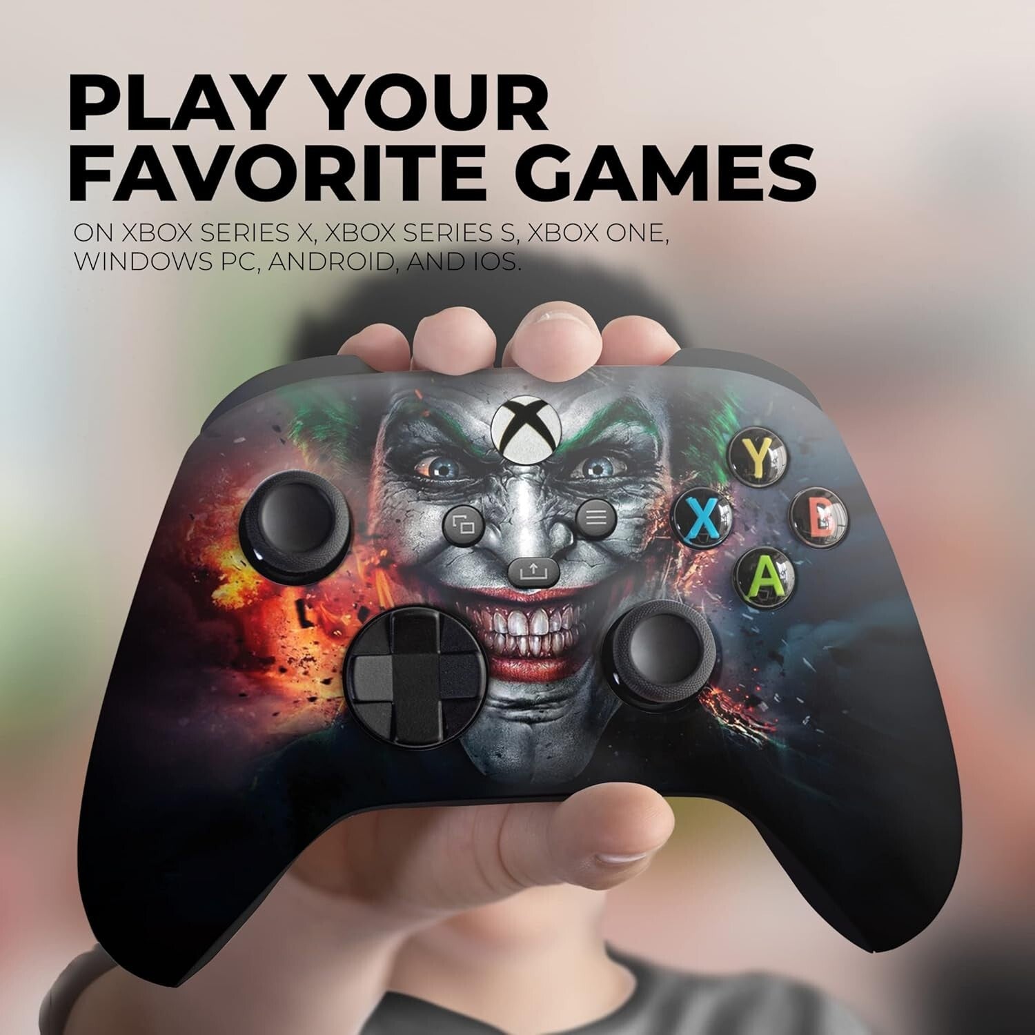 Unique Xbox One/Series X Wireless Controller with Durability & Custom Artwork