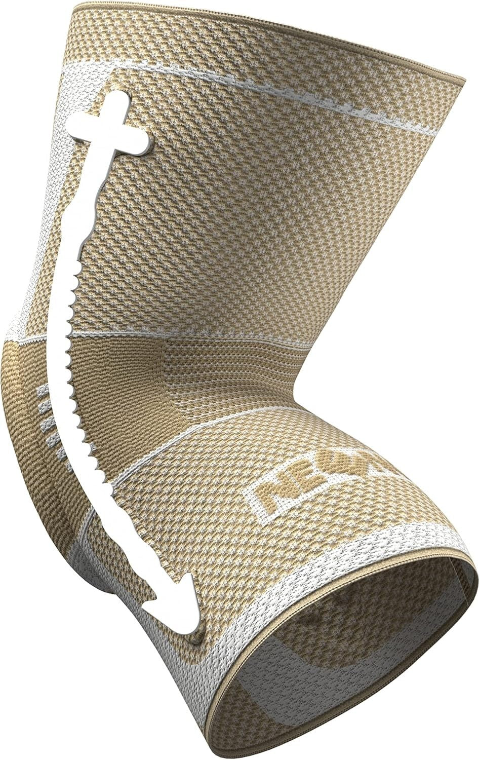 Professional Knee Brace with Horizontal Knit Tech for Pain Relief - Large Size