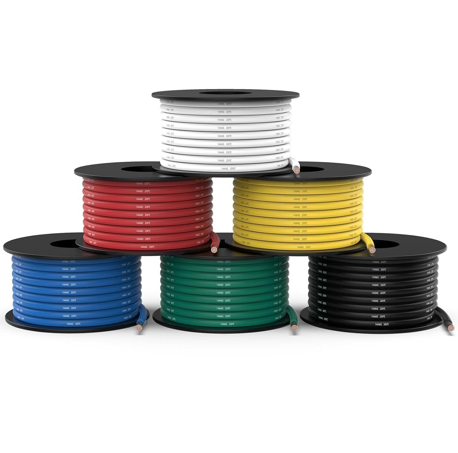 Versatile 180ft 16 AWG Silicone Wire with Tinned Copper - Ideal for DIY Projects