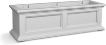 Load image into Gallery viewer, Durable 3-Foot Weather-Resistant Window Box Planter – Self-Watering Convenience