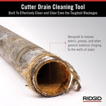 Load image into Gallery viewer, Heavy-Duty 3-Inch 'C' Cutter Cable Coupling Tool for Drain Cleaning Efficiency