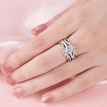 Load image into Gallery viewer, Hypoallergenic Rose Gold Ring Enhancer with AAAAA Cubic Zirconia - Sizes 5-12