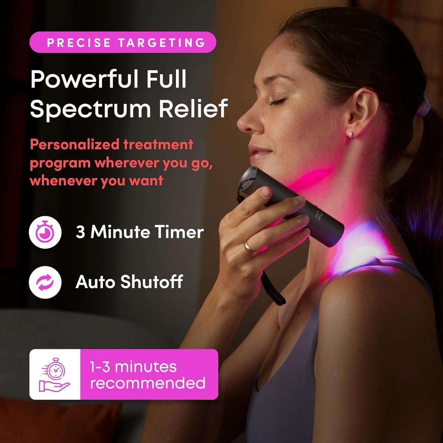 Clinical-Grade Red and Near Infrared Therapy Torch - Wellness at your Fingertips