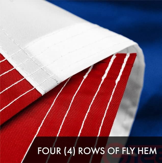 Durable 3x5 Ft USA and Puerto Rico Flag Set - Perfect for Parades & Celebrations