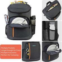 Load image into Gallery viewer, Durable Leak-Proof Backpack Cooler - 30 Can Capacity, Ideal for Picnics &amp; Hiking
