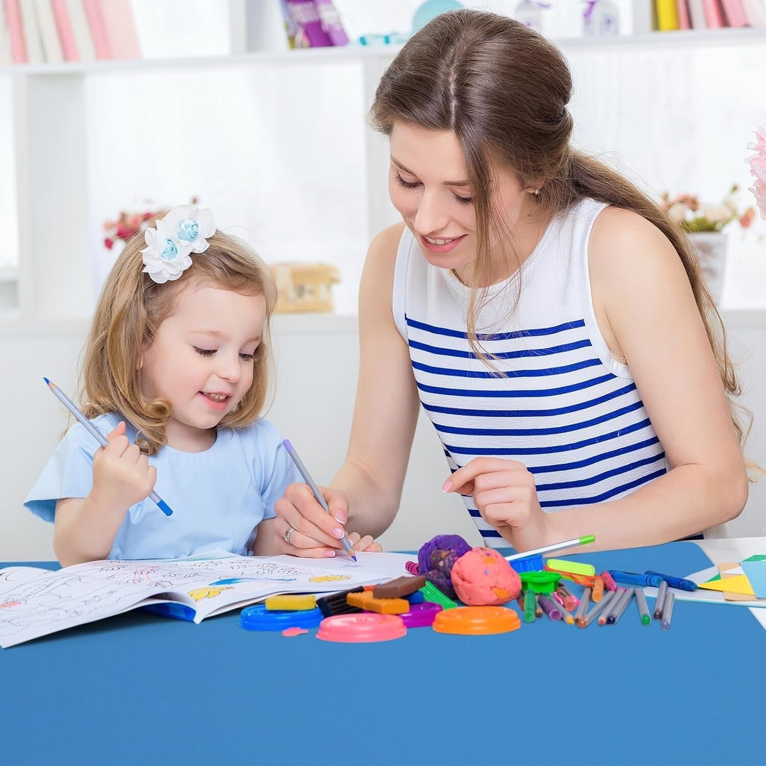 Extra-Large Silicone Heat Resistant Mat - 36x24, Perfect for Crafts & Kitchen