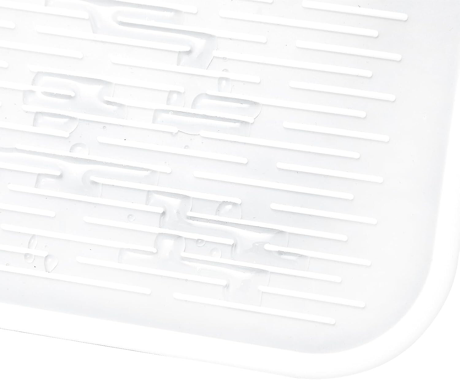 Flexible and Easy-to-Clean Silicone Dish Drying Mat - 36"x18" for Versatile Use