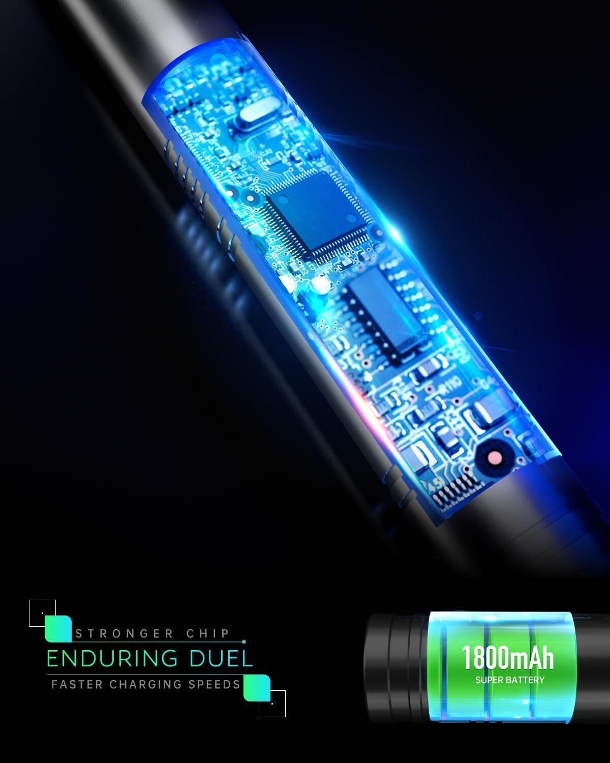 Dueling Lightsaber Toy - 20 Colors & Sounds, Rechargeable for Kids & Adults