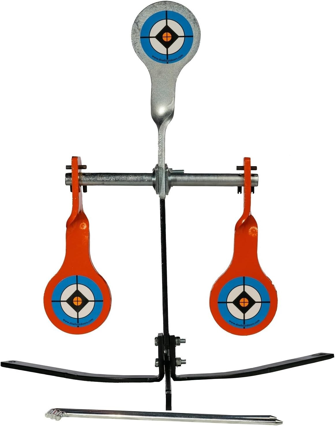 High-Visibility Auto Reset Target for Soft-Nosed Bullets - Ideal Practice Tool