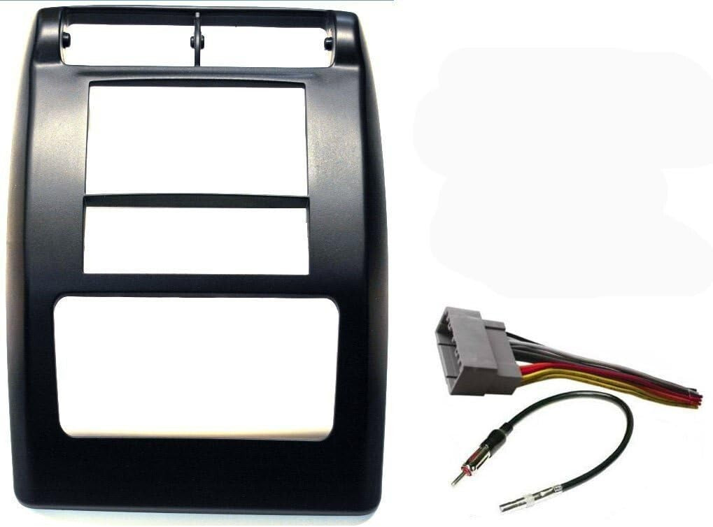 Universal Fit Double Din Install Kit for Wrangler 03-06 - Hassle-Free Setup!