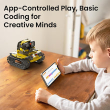 Load image into Gallery viewer, Interactive Robot Kit for Boys 8-14 with Expressive LED Eyes &amp; Remote Control