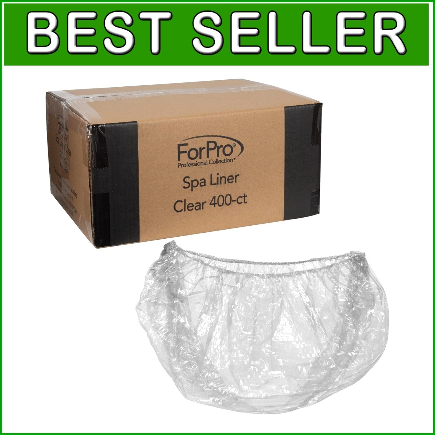 400-Count Disposable Spa Liners for All Pedicure Spas - Hygiene Essential